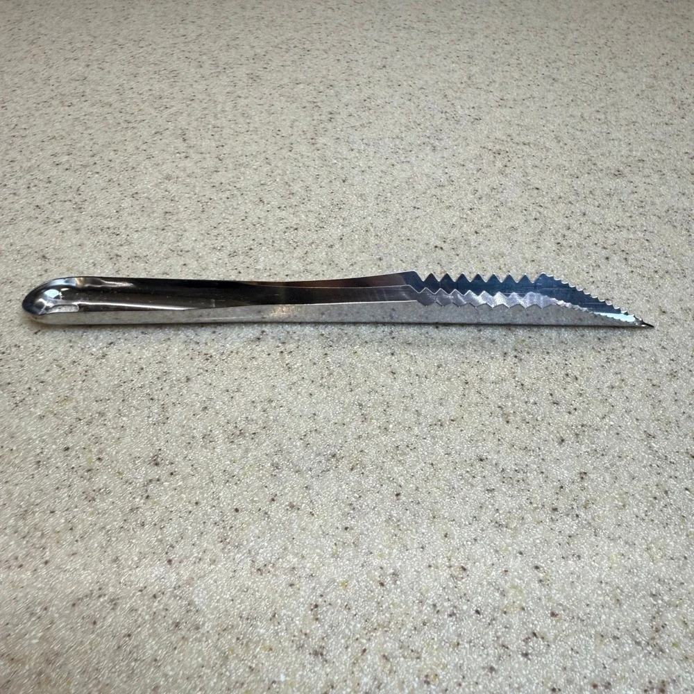 Vintage Quikut Food Decorator Stainless Steel Garnish‎ Tool USA with Box